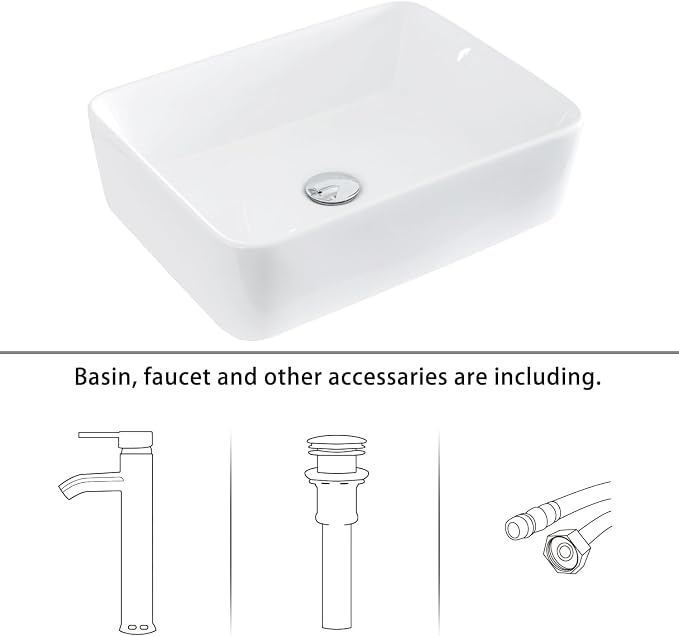 LUCKWIND 48" Bathroom Vanity Sink Combo, 24 Inch Main Cabniet - Image 4