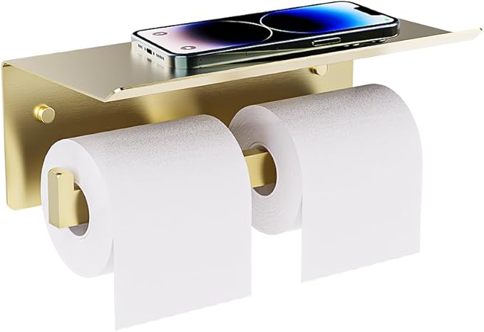 Double Toilet Paper Holder by SmallDetailMakeABigImpact