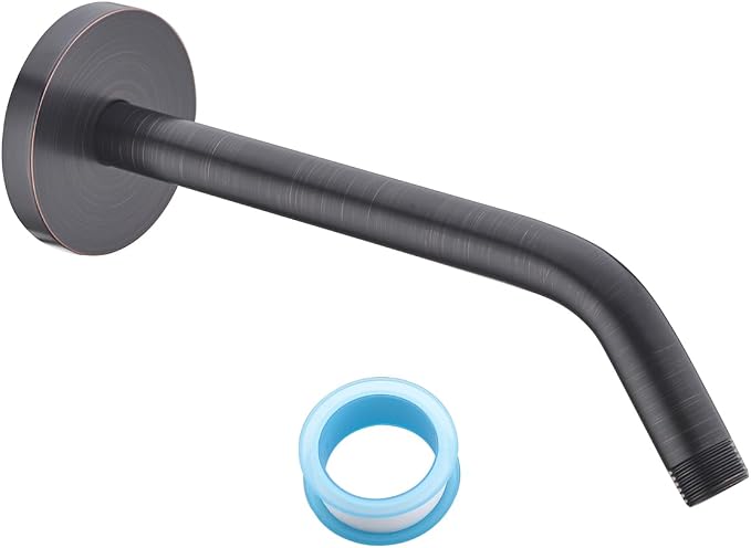 Shower Arm with Flange, Made of 304 Stainless Steel Shower Extension Extender by SWHYGER