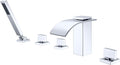 SUMERAIN Waterfall Roman Tub Faucet by SUMERAINFAUCETS