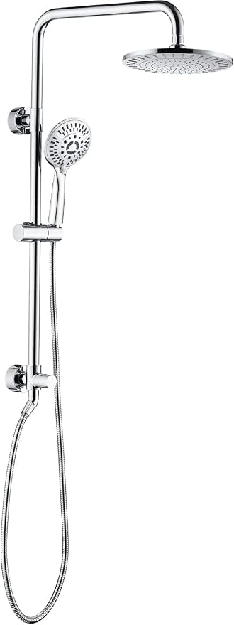 BRIGHT SHOWERS Rain Shower Heads System Including Rainfall Shower Head and by BRIGHTSHOWERS