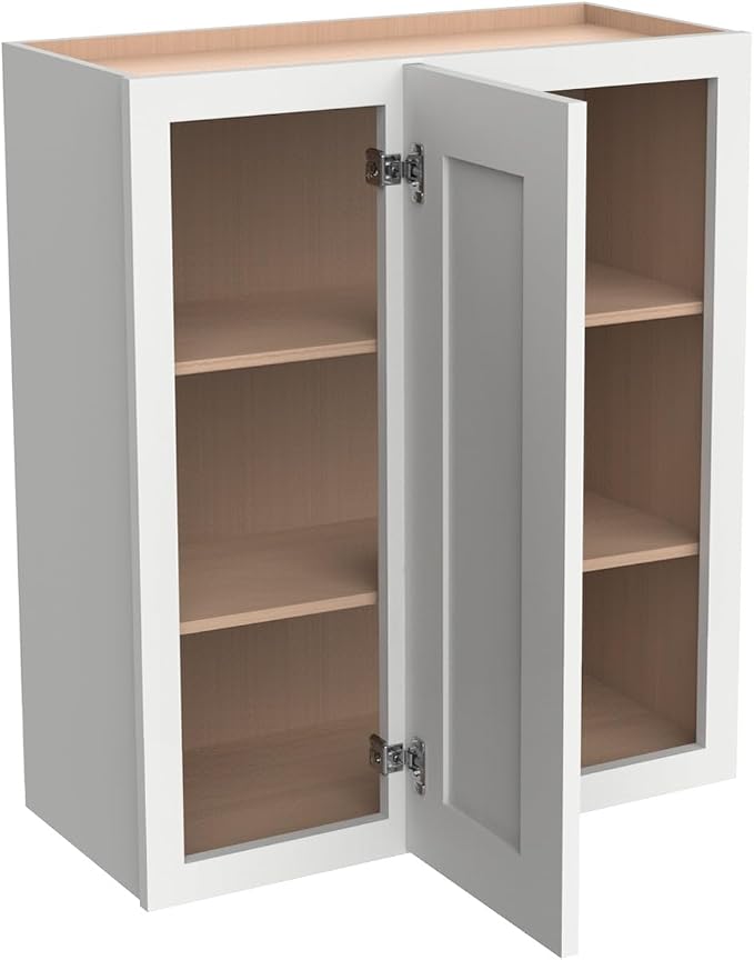 Solid Hardwood Wall Blind Corner Cabinets, Adjustable Shelves, Soft-Close Doors - Image 8