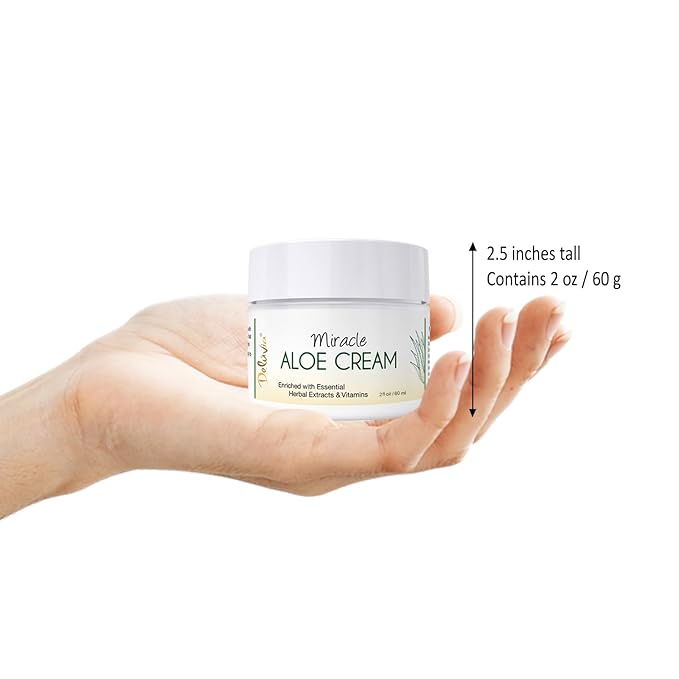 Deluvia Miracle Aloe Cream | Face & Body Moisturizer - Image 6