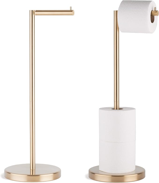 MARMOLUX ACC Free Standing Toilet Paper Holder Stand by MARMOLUXACC
