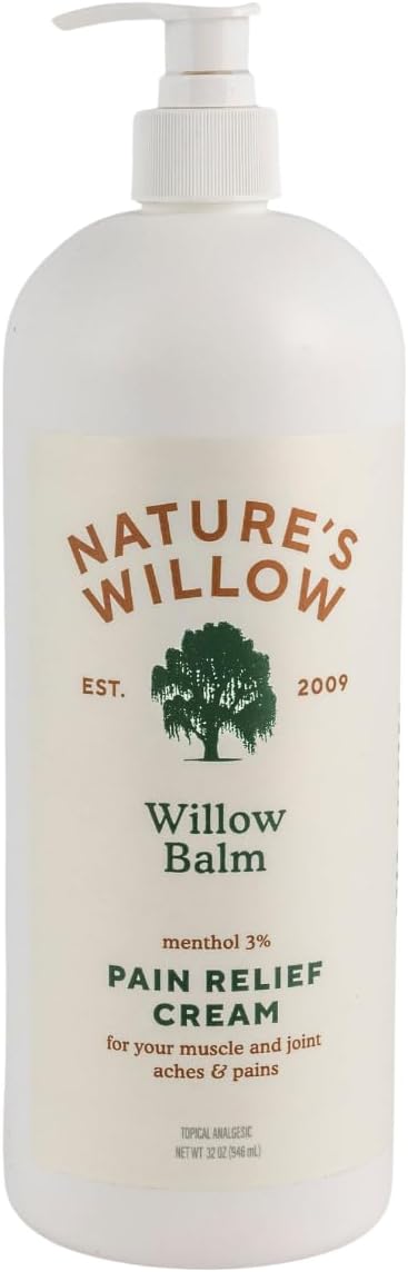 Nature's Willow Willow Balm Natural Pain Relief Cream by NaturesWillow