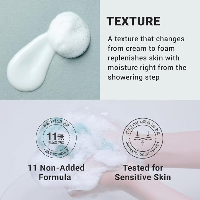 Derma B CeraMD Repair Cream Wash, Unscented Fragrance Free Creamy Face & Body - Image 6