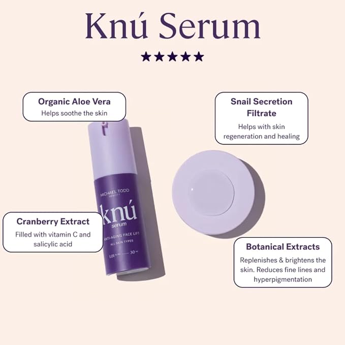 Michael Todd Beauty KNU Serum – Face Lifting, Brightening & Tightening Serum – - Image 3