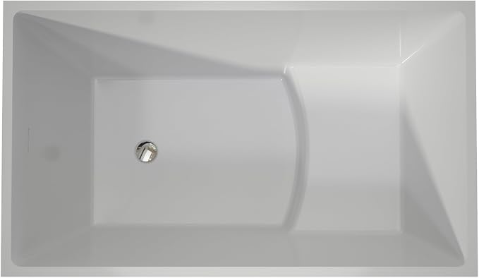 47" Acrylic Freestanding Bathtubs, Stand Alone Tub, Japanese Soaking Tubs - Image 8