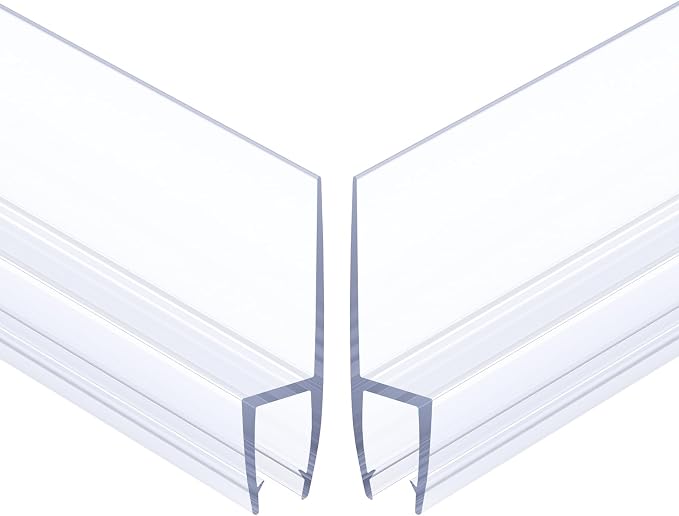 AmazerBath Shower Door Side Seal Strip, Frameless Glass Shower Door Seal Strip by AmazerBath