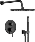 Gabrylly Black Shower Faucet Set, Wall Mounted System by GABRYLLY
