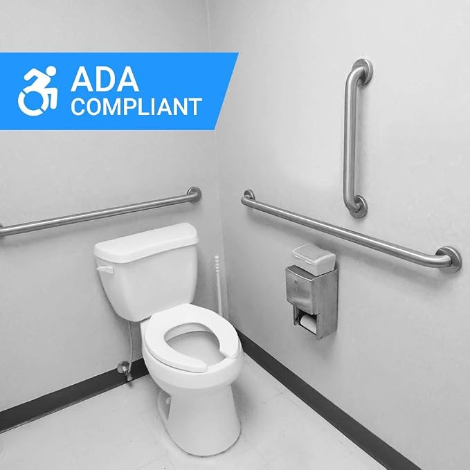 Commercial Grab Bar Bundle for Commercial and Residential Restrooms- 1.5" - Image 2