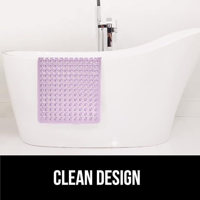 GORILLA GRIP Patented Bath Tub Shower Mat, Machine Washable Bathtub Floor Liner - Image 7