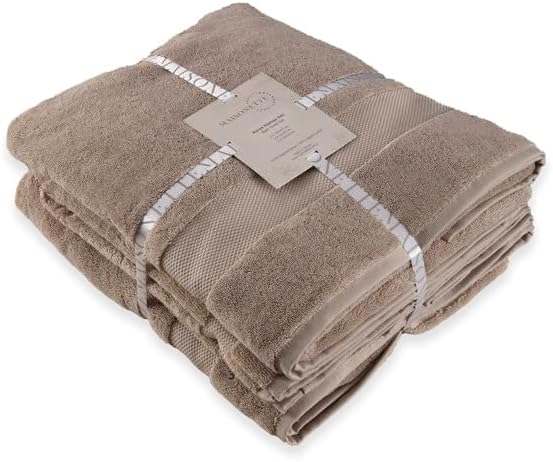 Maisonette Elegance 100% Organic Cotton Turkish Bathroom Towels Set, Ideal - Image 3