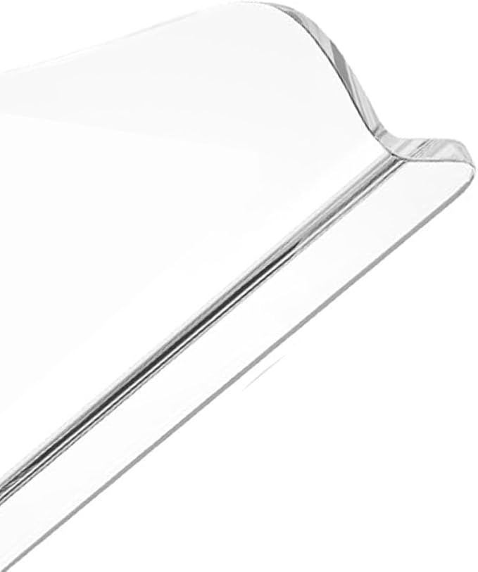 2 Pack Clear Acrylic Shower Splash Guard - Image 8