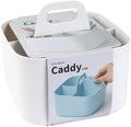 BLUE GINKGO Small Stackable Organizer Caddy – Korean-Made Portable Tote by BLUEGINKGO