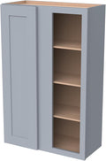 Solid Hardwood Wall Blind Corner Cabinets, Adjustable Shelves, Soft-Close Doors by HCIOANHomecabinetseries