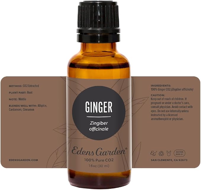 Edens Garden Ginger CO2 Essential Oil- 100% Pure Premium Grade, Therapeutic - Image 8