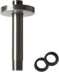 6 Inch Shower Arm with Flange, Ceiling Mounted Shower Head Extension Arm by BSTIIU