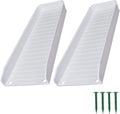 Gutter Downspout Splash Block, 16.3"Drain Gutter Guard Diverter, Gutter by ChickVilla
