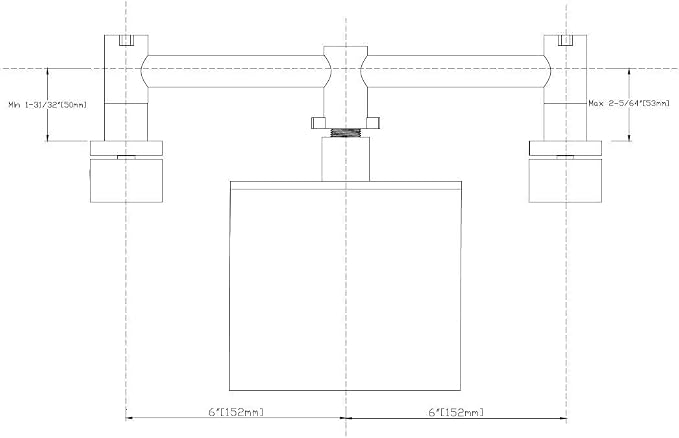 SUMERAIN Wall Mount Waterfall Tub Faucet 3 Hole Brushed Nickel Bathtub Faucet - Image 7