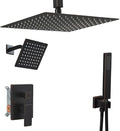 Shower Faucet Set Oil Rubbed Bronze Shower System, Knob Switch Diverter Shower by YCAIKOI