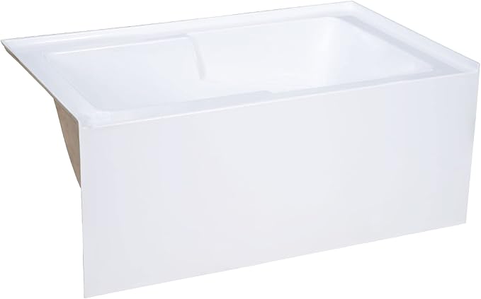 Swiss Madison Well Made Forever SM-AB549 Voltaire Alcove Tub 54" x 30" - Image 3