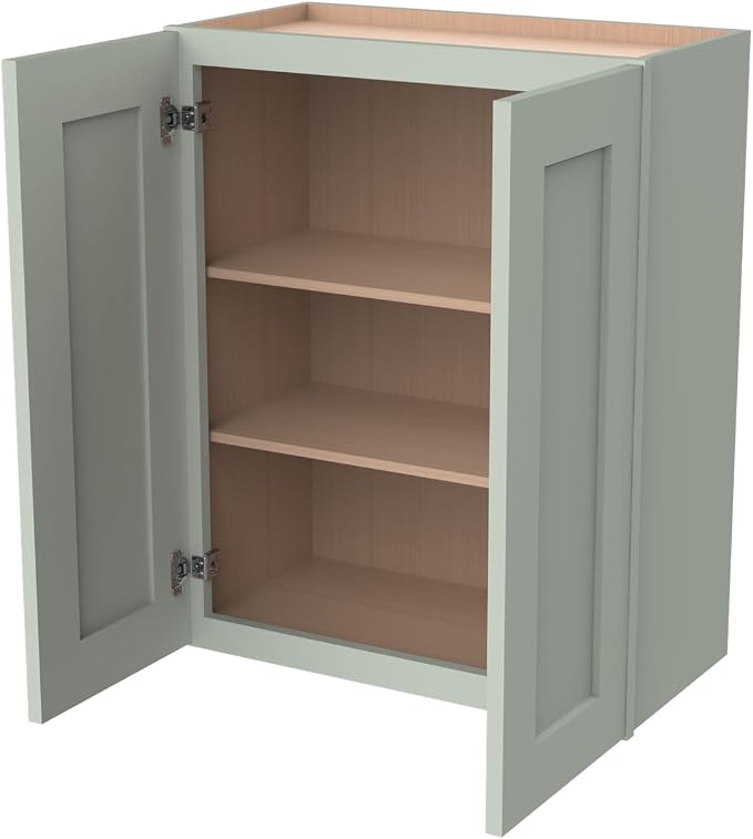 Wall-Mounted Cabinet – Solid Wood Shaker Style Medicine Cabinet - Image 4