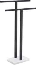 KOKOSIRI Bathroom Towel Rack 2-Tier Standing Towel Racks by KOKOSIRI