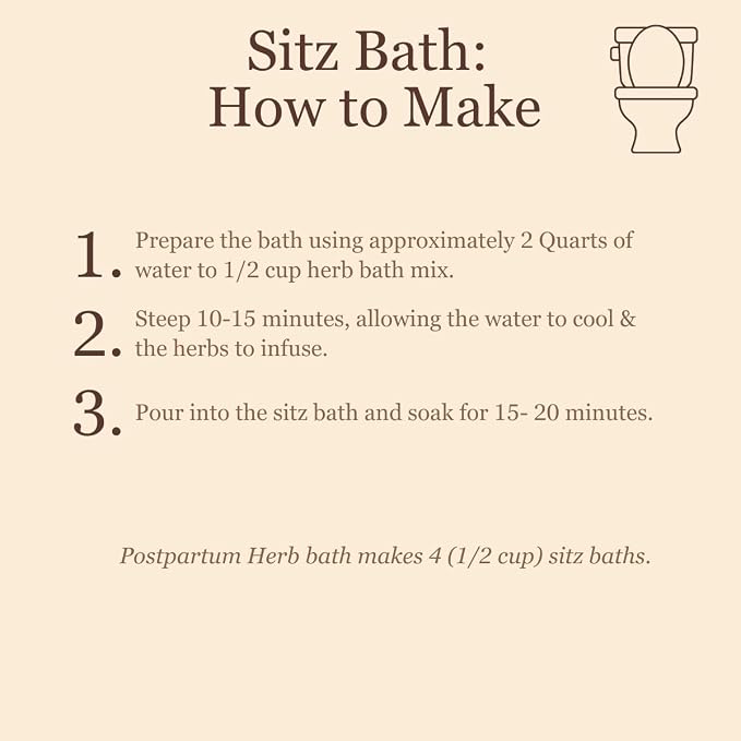 Birth Song Botanicals Postpartum Herb Bath 3PK - Image 5