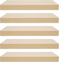 33 Inch Floating Shelves for Wall, 16 Inch Deep Hanging Shelf, Large Display & by LUOSHALIYA