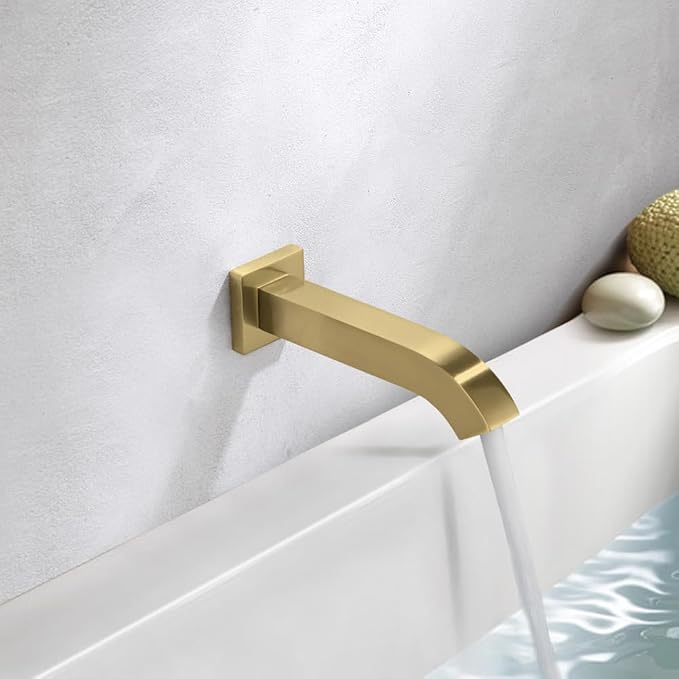 POP SANITARYWARE Brushed Gold Shower System Bathroom Shower Faucet Set - Image 5