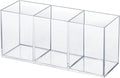 Clear Acrylic Silverware & Pen Organizer Caddy, Transparent Plastic Silverware by elysolpluv