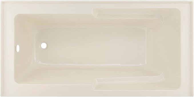 Voltaire 60" X 30" Left-Hand Drain Alcove Bathtub - Image 2
