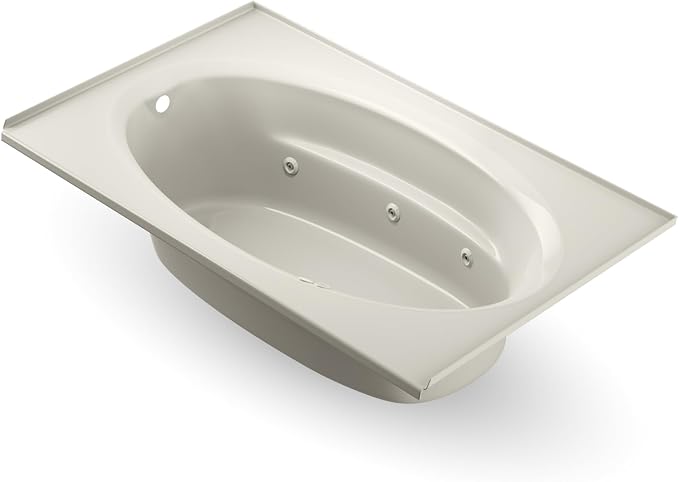 Jacuzzi SIGNATURE Acrylic Drop-In Bathtub, Jet Massage Tub, Slip Resistant - Image 7
