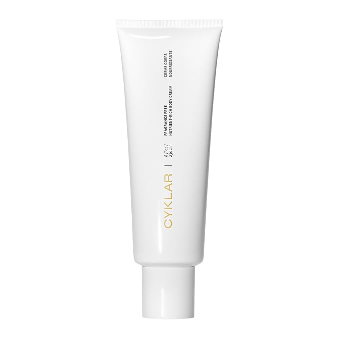 CYKLAR Nutrient Rich Body Cream. Fragrance-Free Nourishing Moisturizer by Cyklar