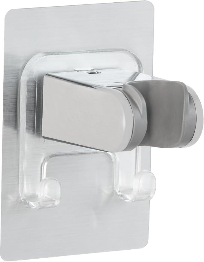 OFFO Shower Head Holder, Strong Adhesive Shower Hooks, 40° Adjustable by OFFO