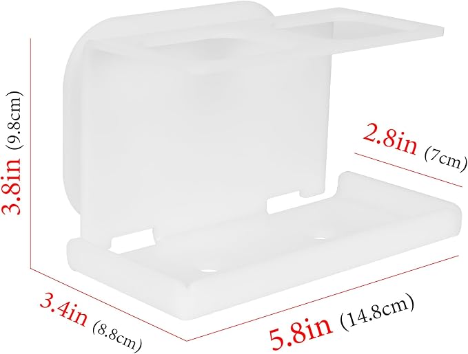 Electric Toothbrush Holder Wall Mounted, Electric Toothbrush Cord Organizer - Image 2