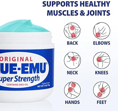 BLUE-EMU Original Super Strength Cream, Soothing Muscle & Joint Support - Image 5