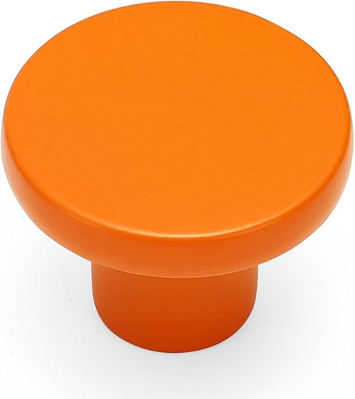 Ravinte 1 Pack Cabinet Knobs Orange Kitchen Cabinet Knobs Round Dresser Drawer by Ravinte