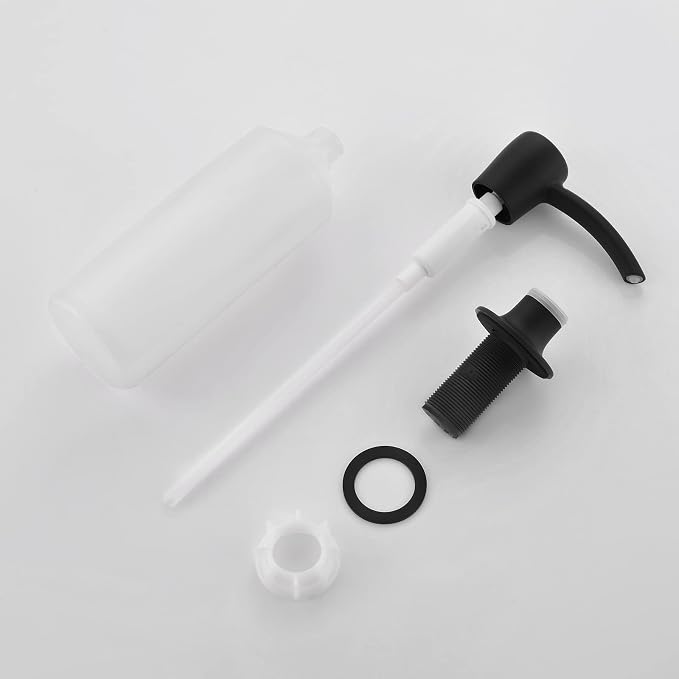RULIA Kitchen Sink Soap Dispenser, Build in Sink Soap Dispenser, Deck Mounted - Image 5