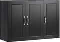 SoBuy Wall Cabinet Laundry Room, Medicine Cabinet by Haotian