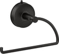 DGYB Suction Cup Hand Towel Ring Black Hand Towel Holder by DGYB