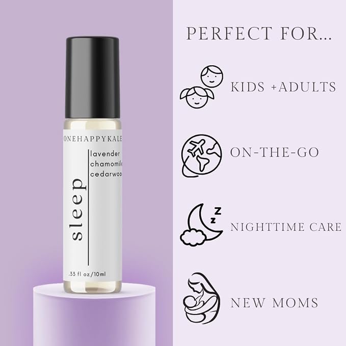 Sleep Essential Oil Roll-On 10ml – Relaxing Aromatherapy - Image 3