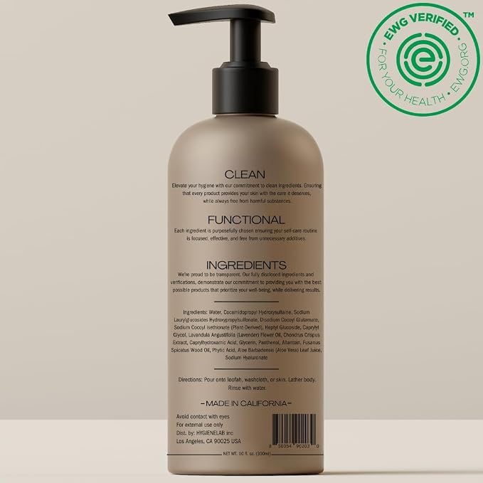 HygieneLab Mens Natural Body Wash - Image 4
