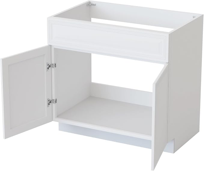 KitchenMan 36 Inch Bathroom Vanity Unassembled Bathroom Sink Cabinet and Vanity - Image 6