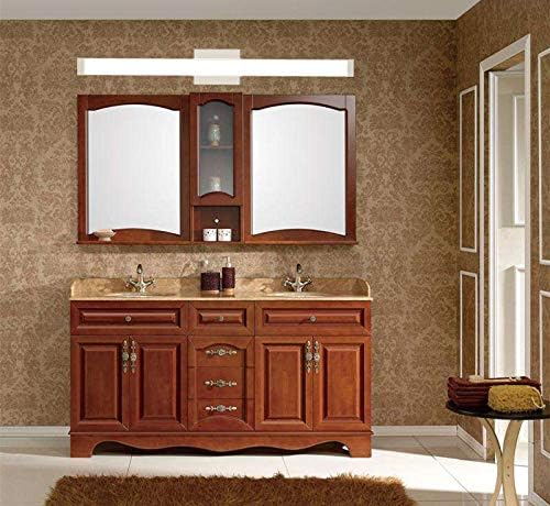 Bathroom Vanity Light Brushed Nickel Square LED 24 inch 14W 4000K Natural White - Image 6