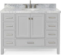ARIEL 49" Grey Bathroom Vanity by Ariel