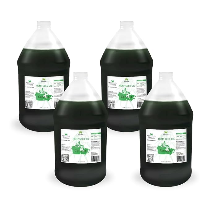Hemp Seed Oil for Skin, Hair and Body Direct from Hemp Oil Canada by NaturePackaged