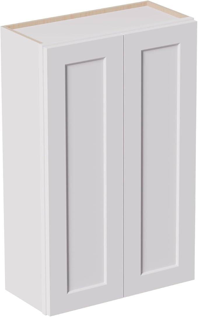 27 Inch Laundry Room Cabinets Wall Mounted, Solid Wood Over The Toilet Storage by Mkosoll
