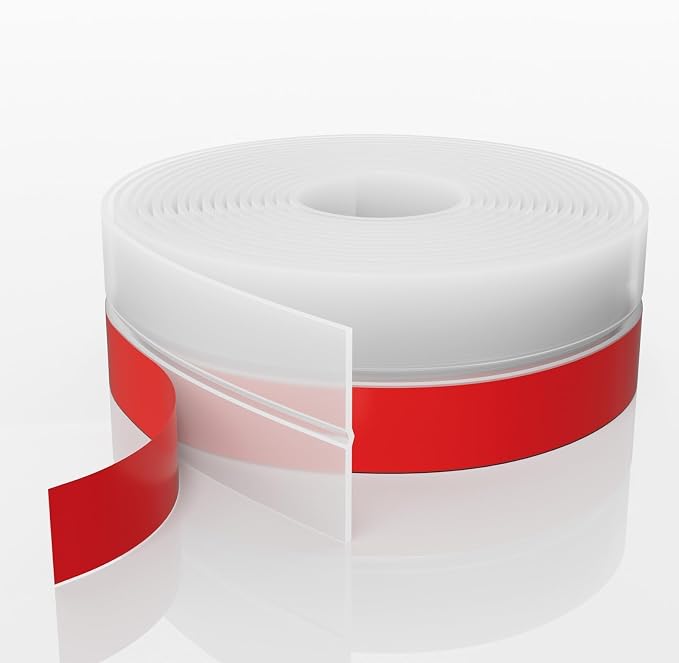 Shower Door Seal Strip, 36ft Silicone Door Frame Sealing Strip - Image 7